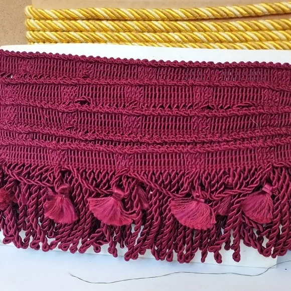 28 Yds. Upholstery Cording Twist Lip Cord New Sewing Trims Grouping - Picture 3 of 7